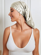 Silk Elegant Night Bonnet Sleep Cap