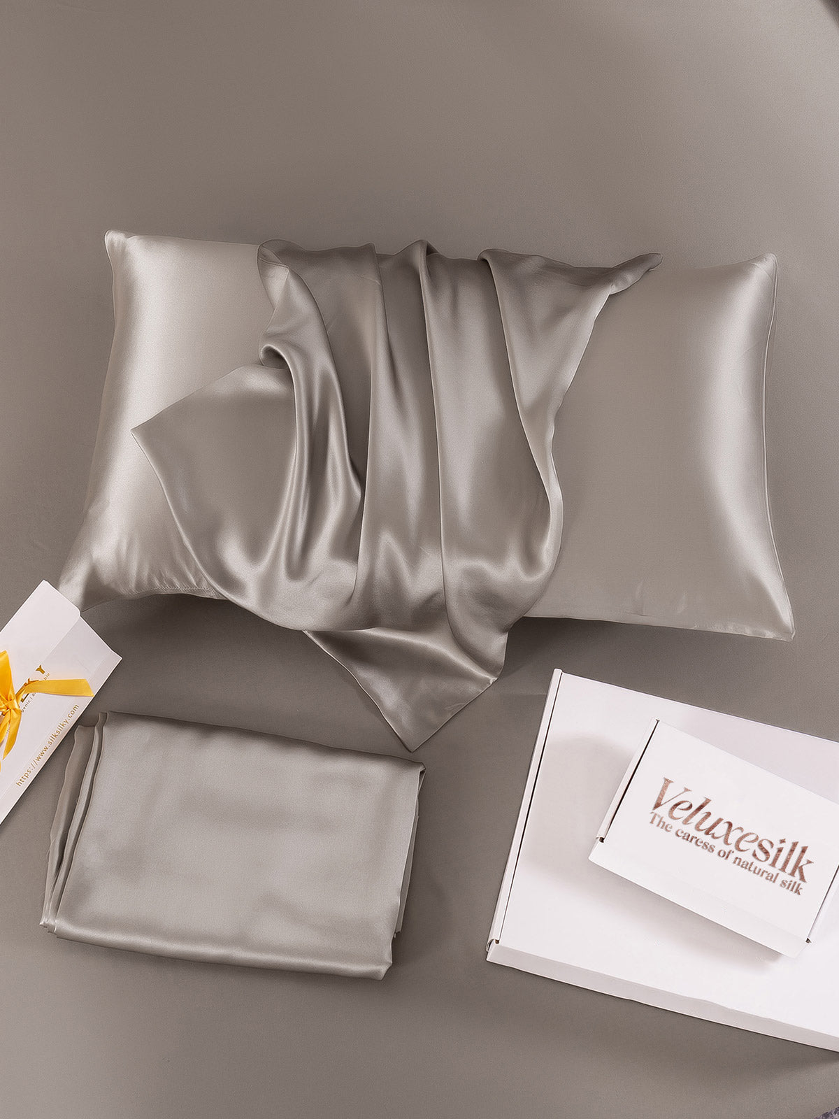 19Momme 100% Mulberry Silk Pillowcase - Envelope Closure