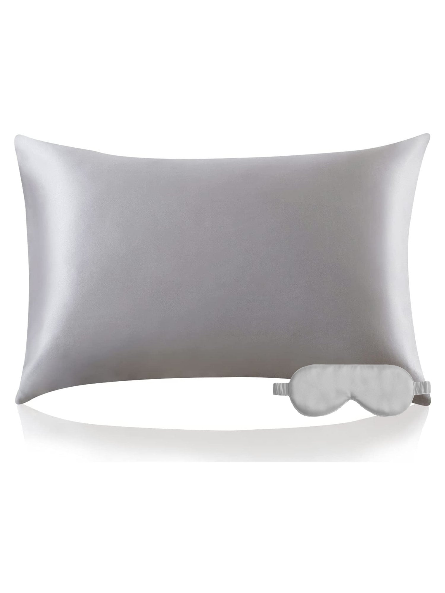 Gift Set - 22Momme 100% Mulberry Silk Pillowcase & Eye Mask