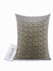 100% Mulberry Silk Pillowcase - Leopard