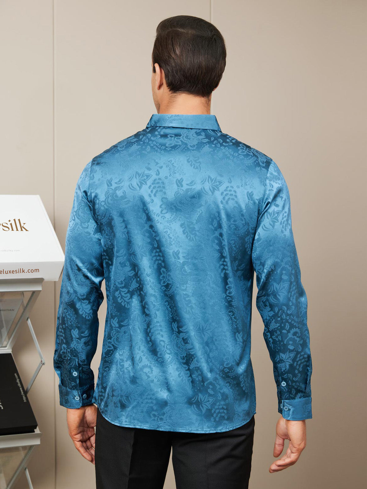 Silk Casual Men‘s Shirt