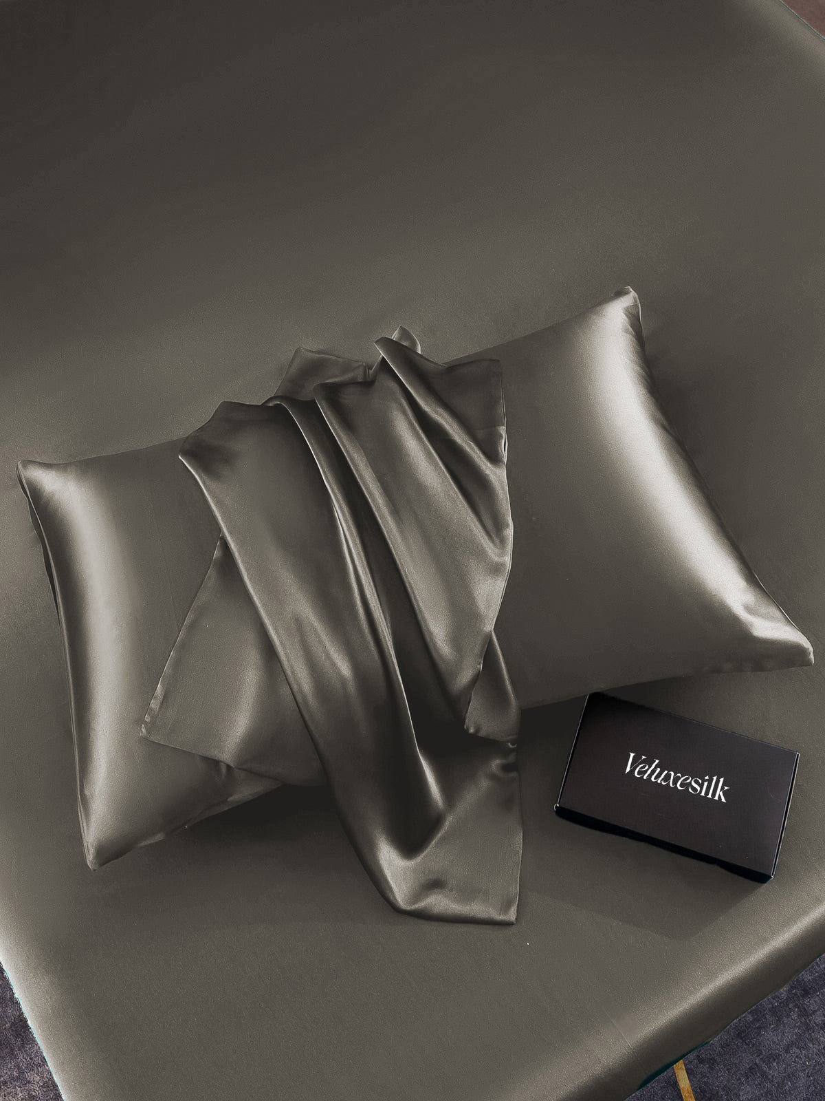 100% Silk 30Momme Luxurious Pillowcase - Hidden Zipper