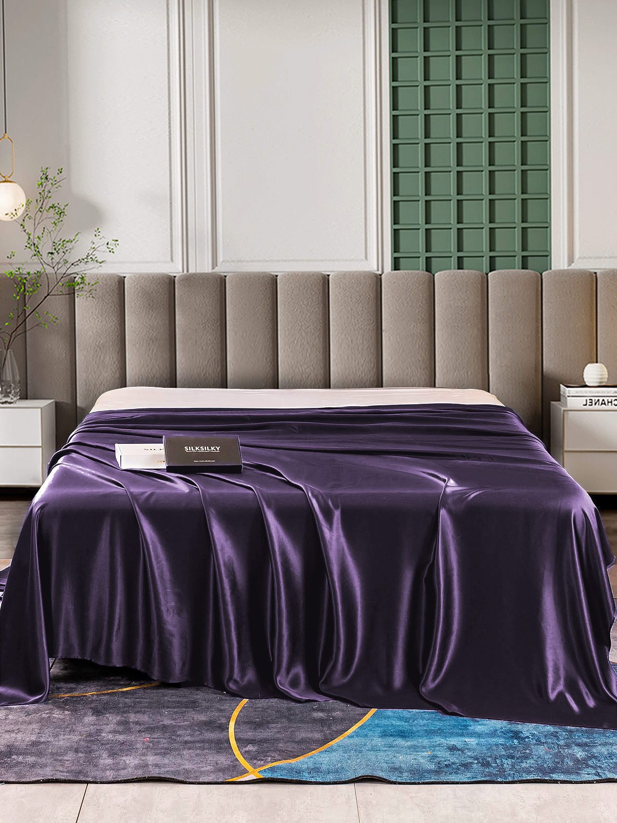 22Momme Mulberry Silk Seamless Flat Sheet