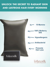 2Pcs 30Momme 100% Silk Pillowcases Bundle- Envelope