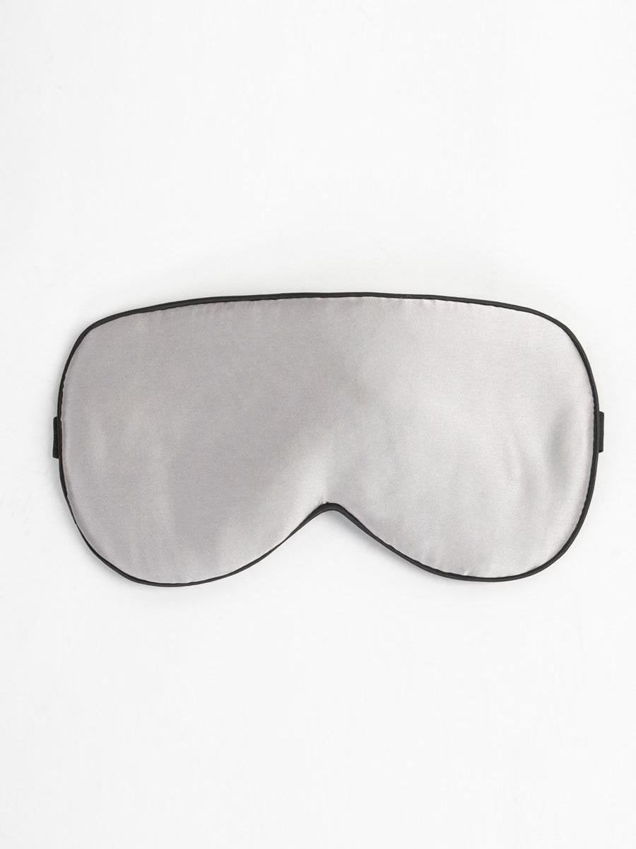 Pure Silk Solid Color Sleep Eye Mask