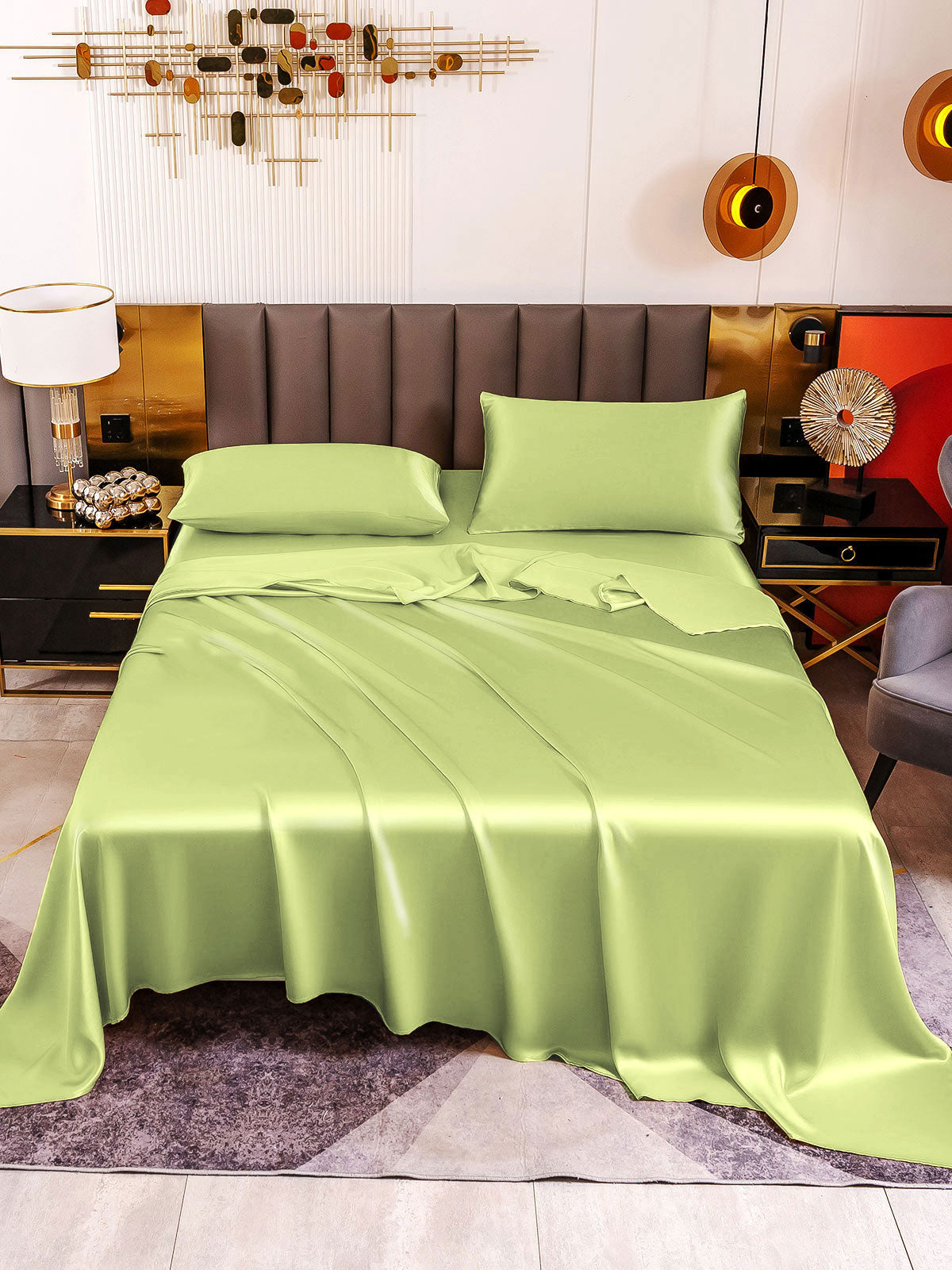 25Momme Mulberry Silk Seamless Flat Sheet