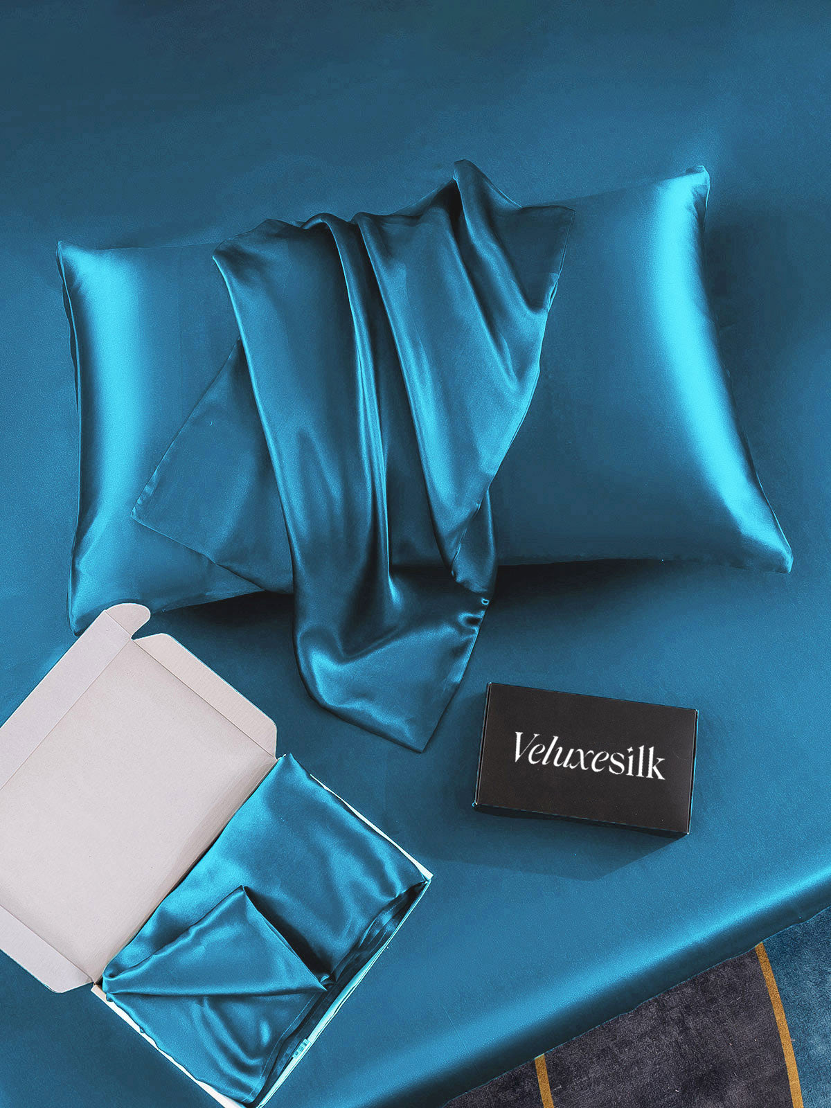 100% Silk 30Momme Luxurious Pillowcase - Hidden Zipper