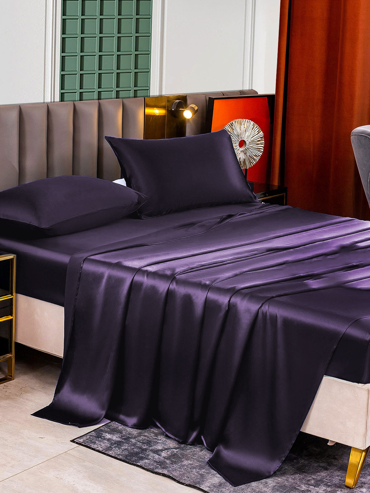 22Momme Mulberry Silk Seamless Flat Sheet