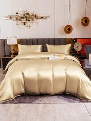 Silk Bed Set - Cooling all Night in Hot Summer (4Pcs Set)