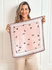 Pure Silk Printed Square Scarf 53x53cm/21