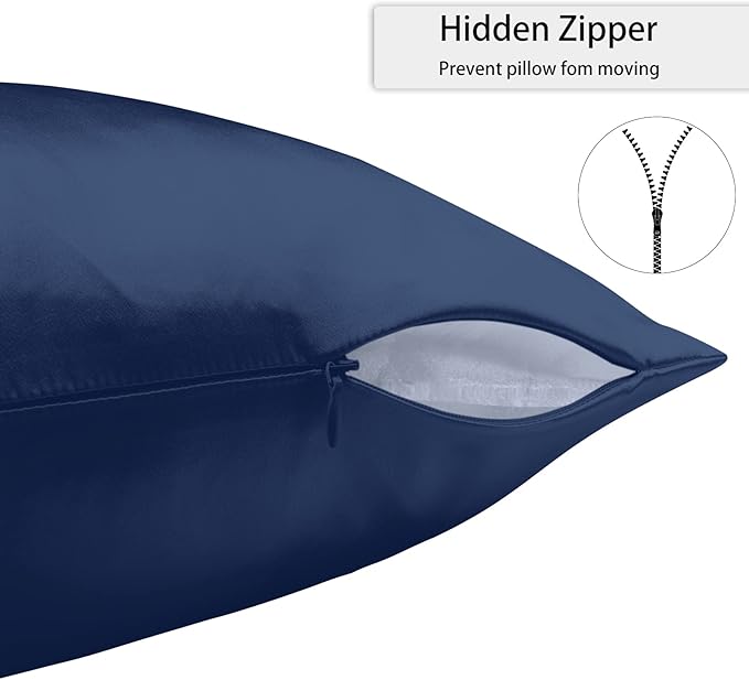 22Momme 100% Pure Silk Pillowcase - Hidden Zipper