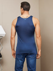 Mens Comfortable Silk Knitted Vest