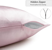 19Momme 100% Mulberry Silk Pillowcase - Hidden Zipper