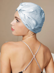 Pure Silk Night Turban Sleep Cap