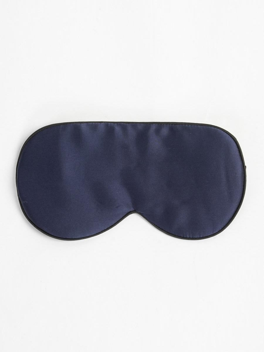 Pure Silk Solid Color Sleep Eye Mask