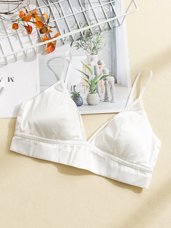 Sexy Comfy Silk Blend Bralette (Panty not included)