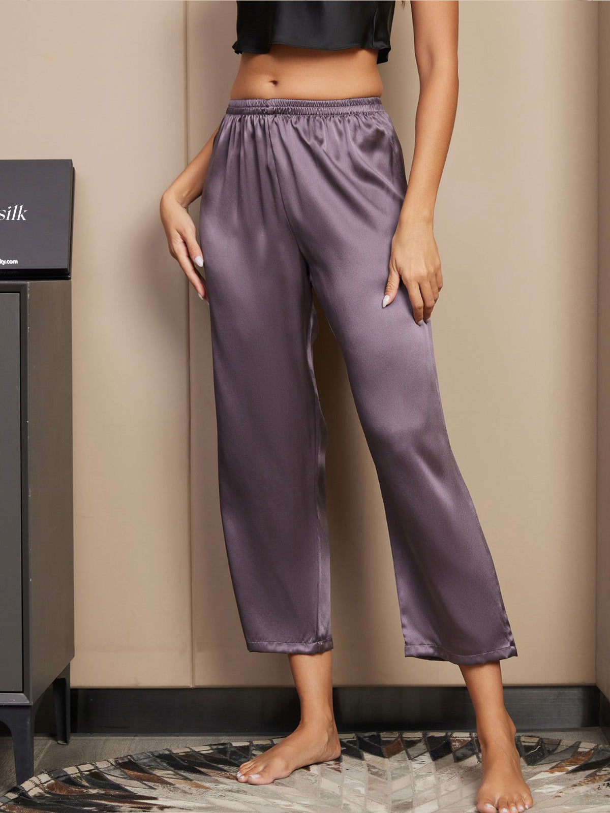 Pure Silk Classic Women's Sleep Pants