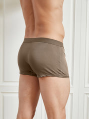 Men‘s Silk Knitted Boxer Briefs Underwear