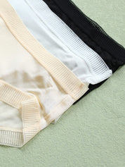 3Pcs Comfortable Mulberry Silk Knitted Panties (Bra NOT Included)