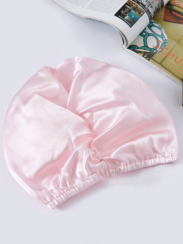 Pure Silk Night Turban Sleep Cap