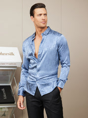 Silk Casual Men‘s Shirt