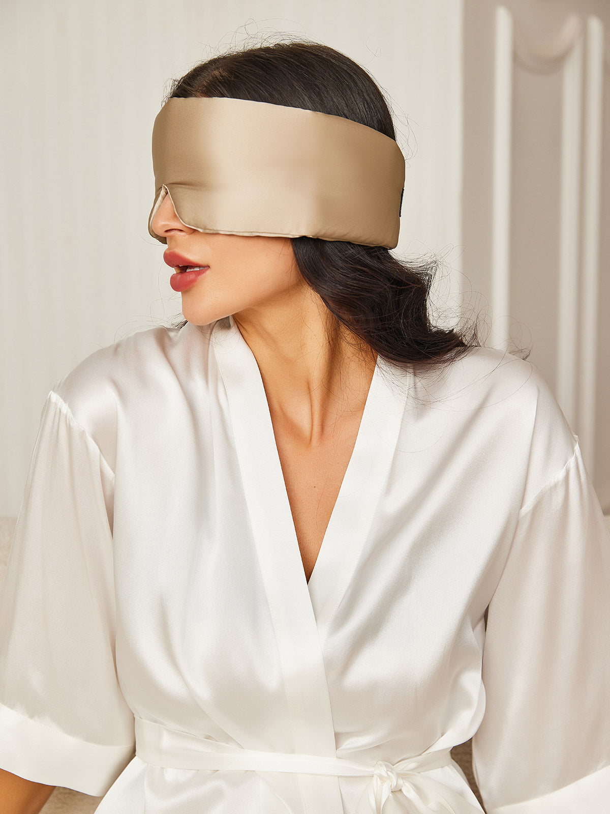 Elegant One Piece Silk Sleep Eye Mask