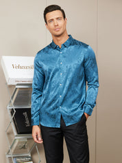 Silk Casual Men‘s Shirt