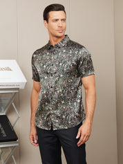 19 Momme Luxury Short-Sleeved Silk Shirt