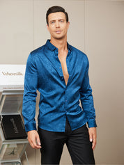 19 Momme Silk Long Sleeve Shirt For Men