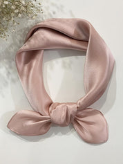 SilkSilky US Pure Silk Scarf Pink 001