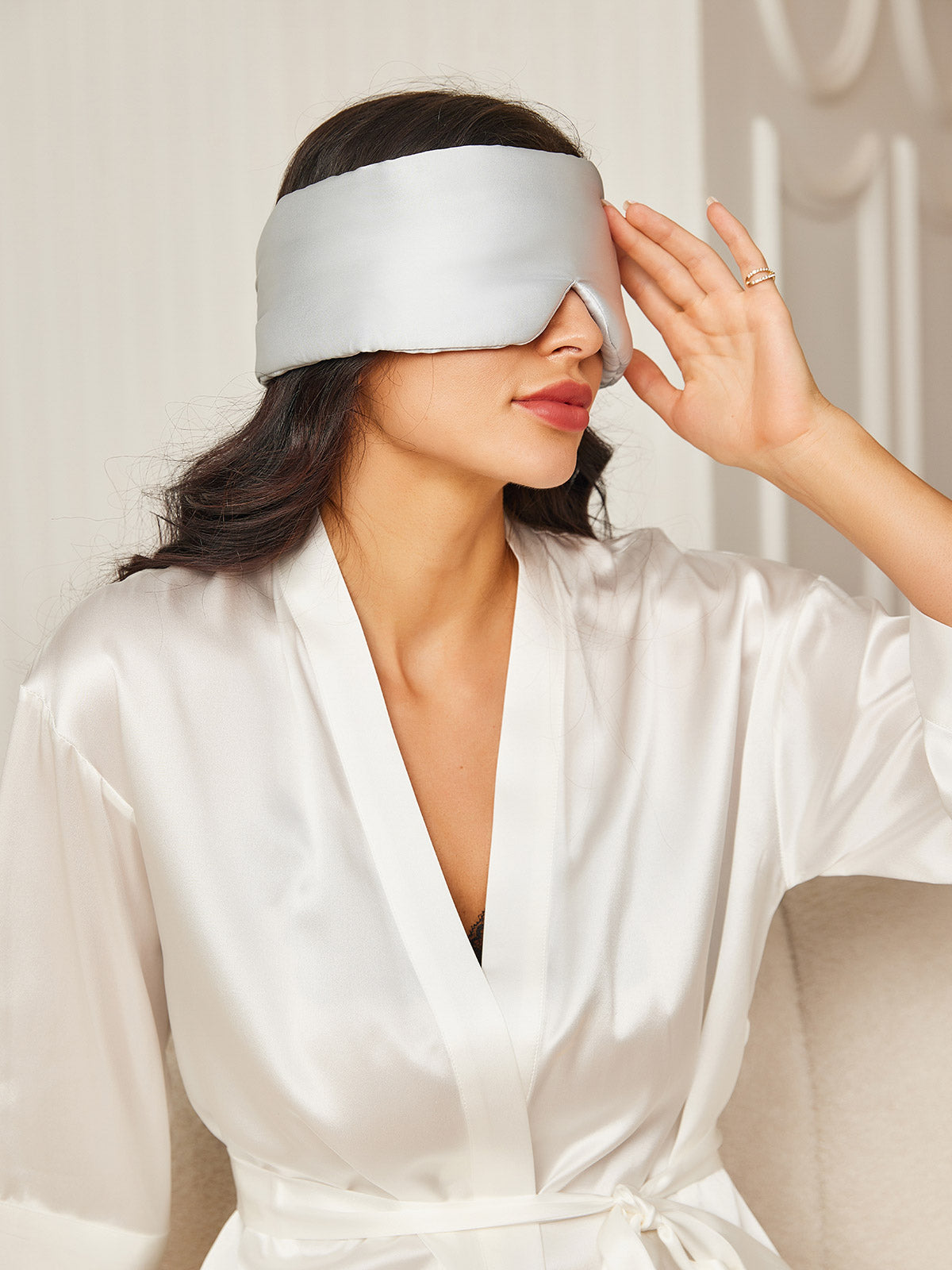 Elegant One Piece Silk Sleep Eye Mask