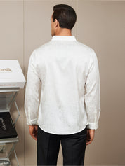 19 Momme Silk Long Sleeve Shirt For Men