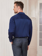 Classic Silk Mens shirt with Long Sleeves