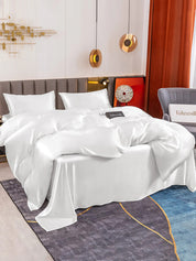 Silk Bed Set - Cooling all Night in Hot Summer (4Pcs Set)